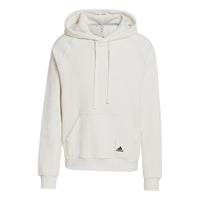 adidas Lounge Fleece Hoodie 'Chalk White' IA9343