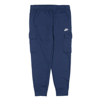 Nike Sportswear Club Fleece Cargo Stay Warm Bundle Feet Sports Long Pants Royal blue CD3130-410