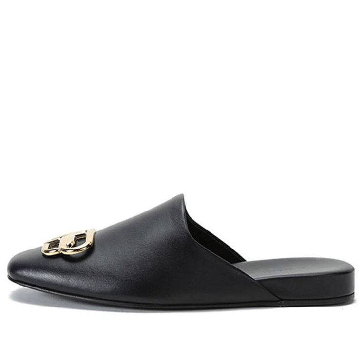 (WMNS) Balenciaga Cosy Mule 'Black' 590935-WA72I-1088