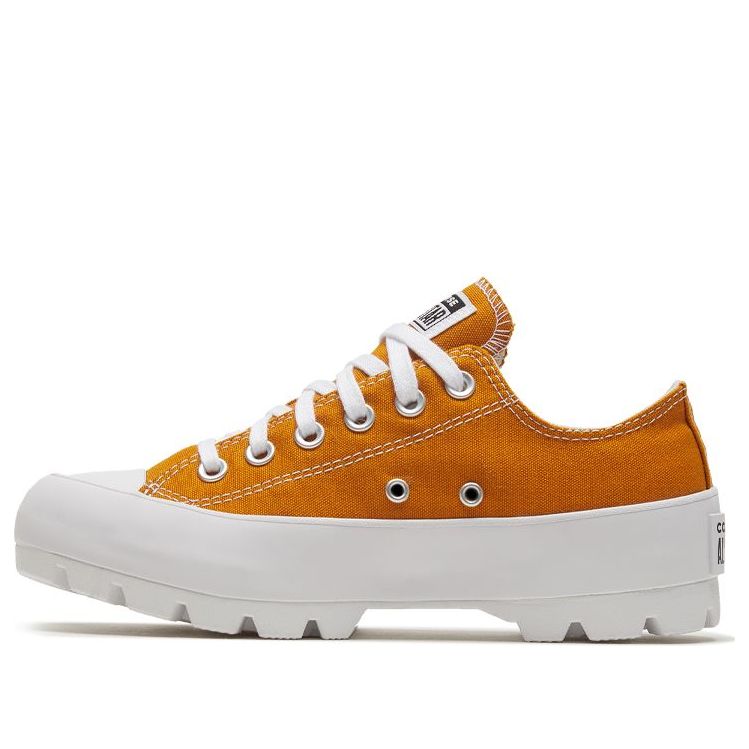 (WMNS) Converse Chuck Taylor All Star Low 'Seasonal Lugged - Saffron Yellow' 568621C