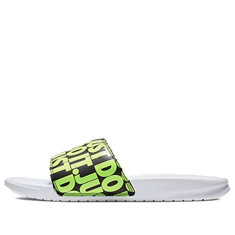 Nike Benassi JDI Print 'Volt' 631261-103