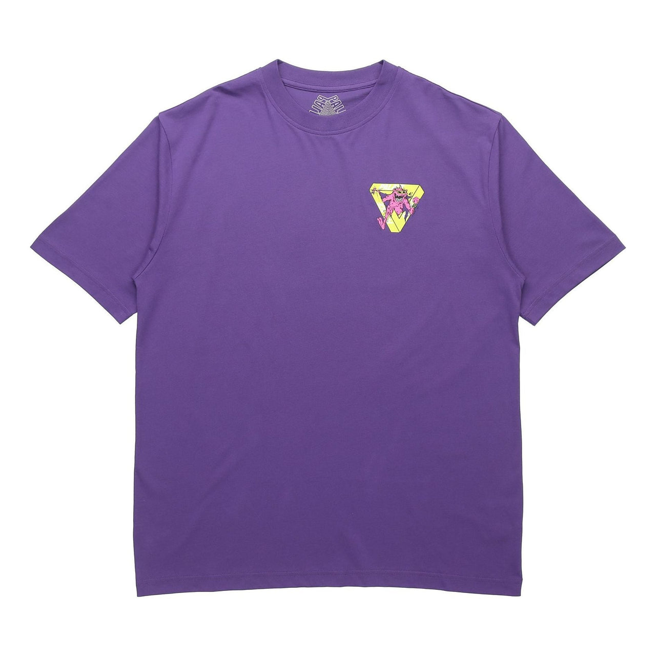 PALACE x M-Zone Crossover Small Tri-Ferg Pattern Short Sleeve Unisex Purple P20TS086
