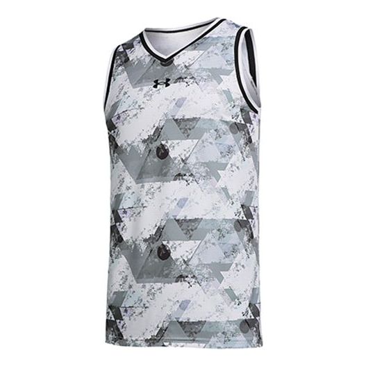 Under Armour Basketball Jerseys 'Grey White' 21500108-100