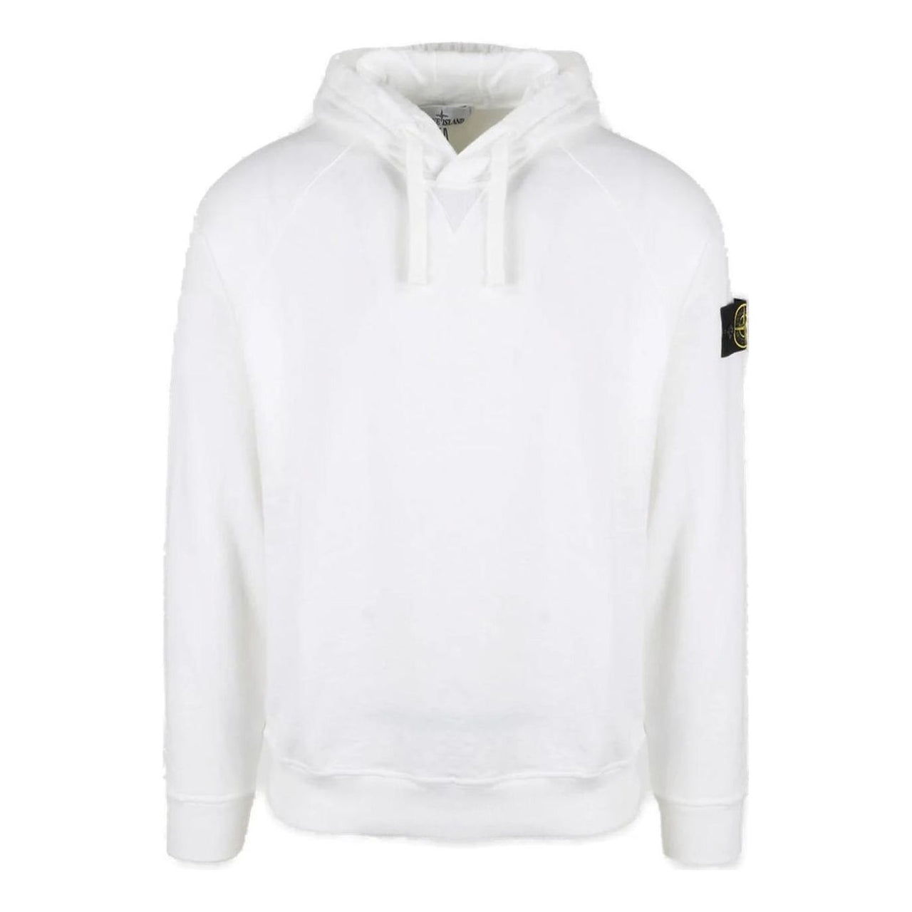 STONE ISLAND Patch Drawstring Hoodie 'White' 781562160-V0001