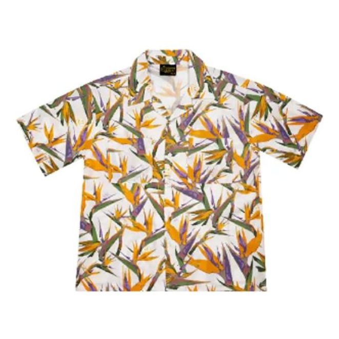 Drew House Rayon Camp Shirt 'White' DR-SS20-42
