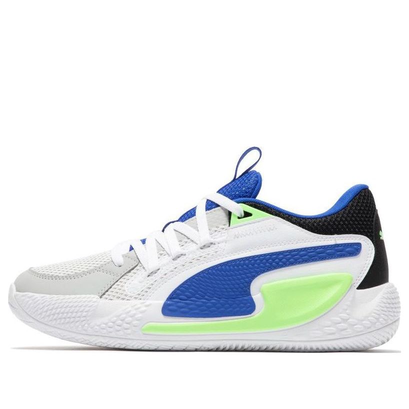PUMA Court Rider Chaos Basketball Shoes 'Future Blue-Green Glare' 377767-05