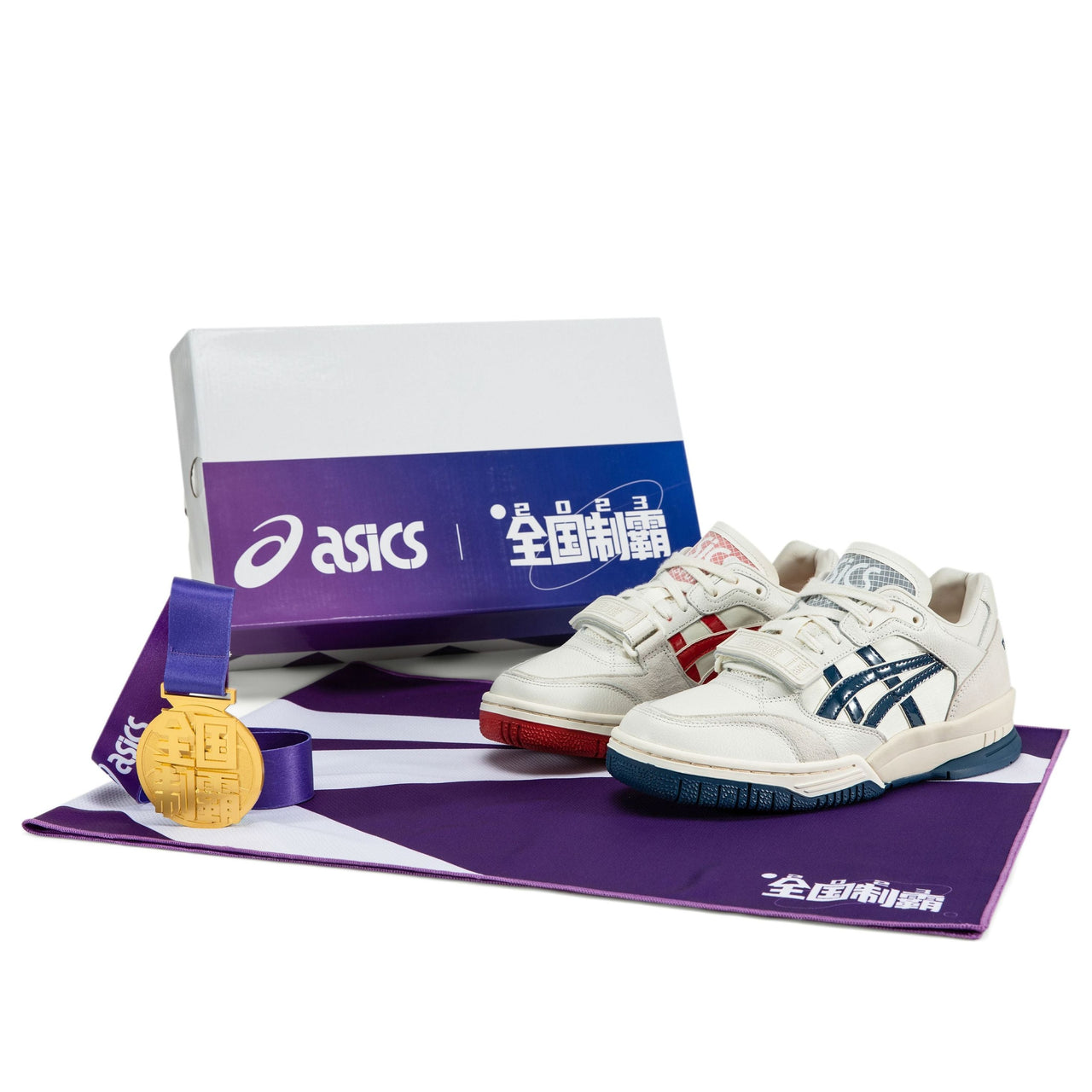 ASICS Gel-Spotlyte Low V2 'White Blue Red' 1203A431-100