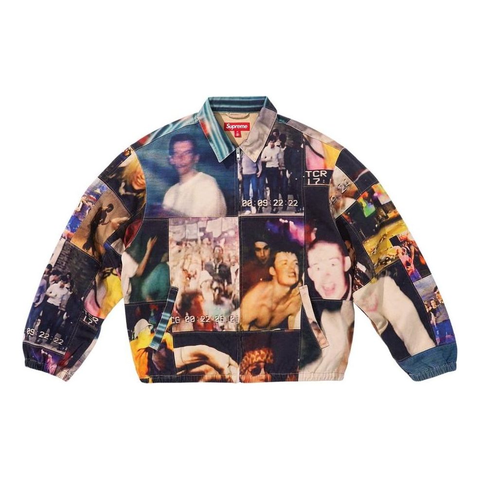 Supreme x Mark Leckey Hardcore Patchwork Harrington Jacket 'Multi-Color' SUP-FW23-086
