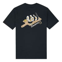 Converse Sushi Graphic Short Sleeve Pocket T-Shirt 'Black' 10022855-A01