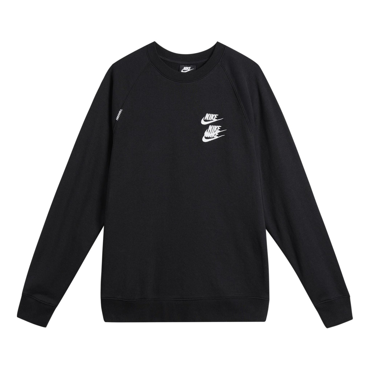 Nike MENS 3 Hook Logo Casual Sports Crew-neck Black DD0883-010