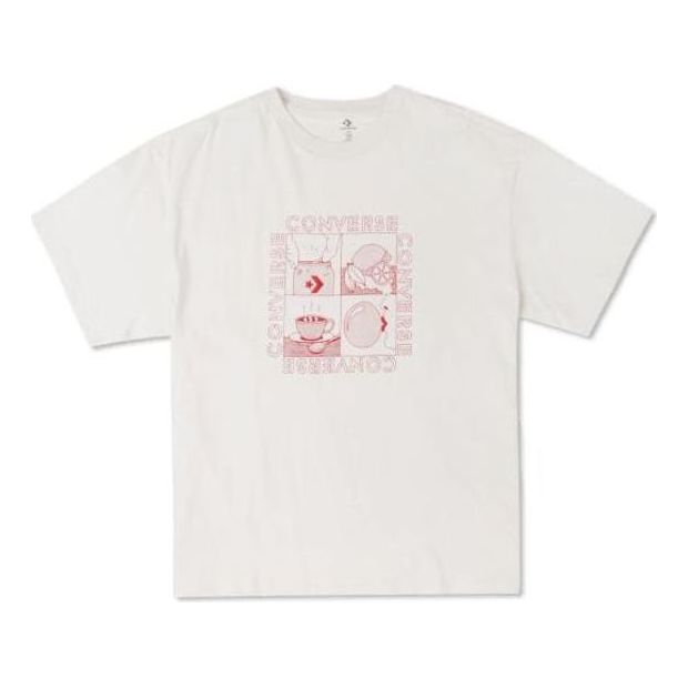 Converse Sensory Graphic T-Shirt 'White' 10024612-A03