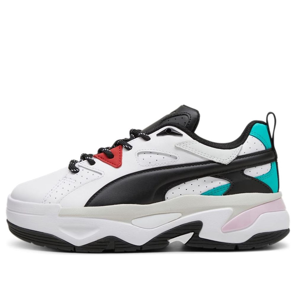(WMNS) PUMA BLSTR 'White Black Teal' 395276-04