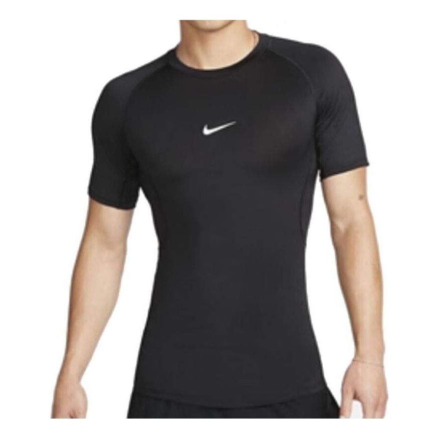 Nike Pro Dri-FIT Slim Short-Sleeve Top Asia Sizing 'Black' FB7933-010