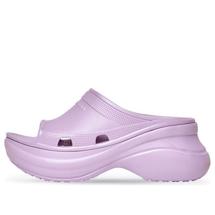 (WMNS) Balenciaga x Crocs Pool Slides 'Light Purple' 677389W1S8E5600