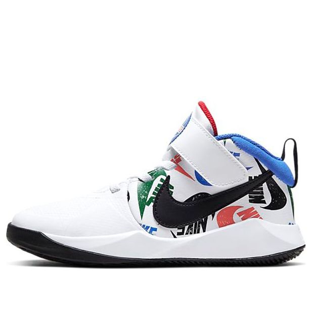 (PS) Nike Team Hustle D9 'Allover Logo - White' CW5816-100