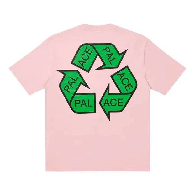 PALACE P Cycle TShirt Triangle Back Logo Short Sleeve Unisex Pink P20TS052