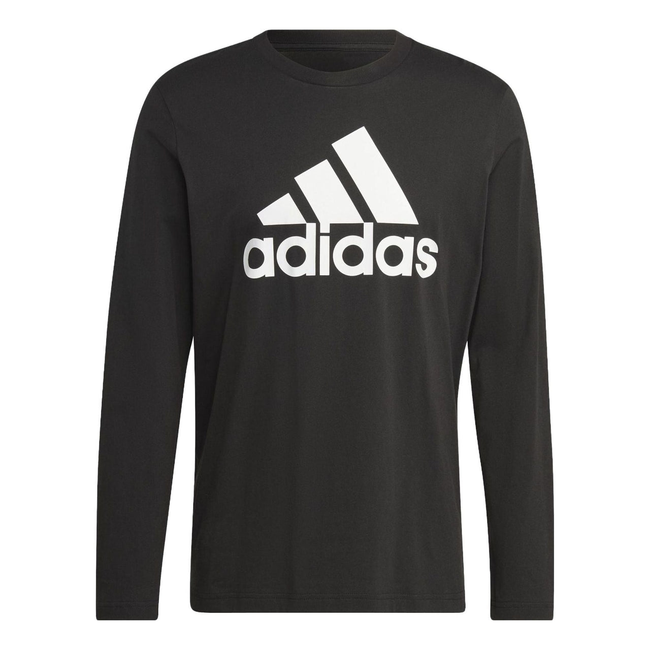 adidas Essentials Long Sleeve T-Shirts 'Black White' IC9308