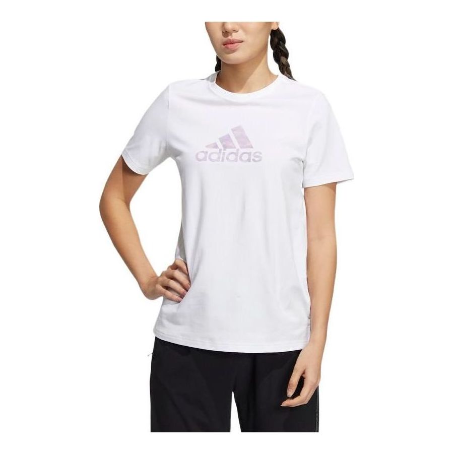 (WMNS) adidas Must Have BOS T-Shirt 'White' HM7045