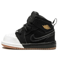 (TD) Air Jordan 1 Mid 'Metallic Gold' 644507-021