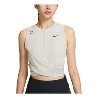 (WMNS) Nike AS NK DF Tank Crop GCEL 'Beige' FQ0697-072