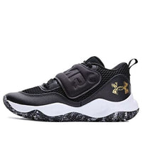 (GS) Under Armour Zone BB 2 'Black Metallic Gold' 3026637-001
