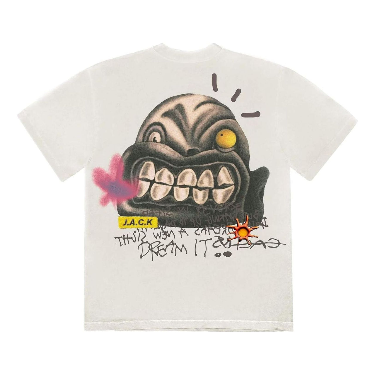 Travis Scott Cactus Jack SS22 Dream It T-shirt 'Natural' CJFN-SS67