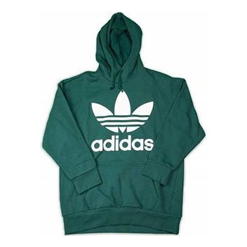 adidas originals Tref Over Hood Casual Sports Solid Color Pullover Green CW1248