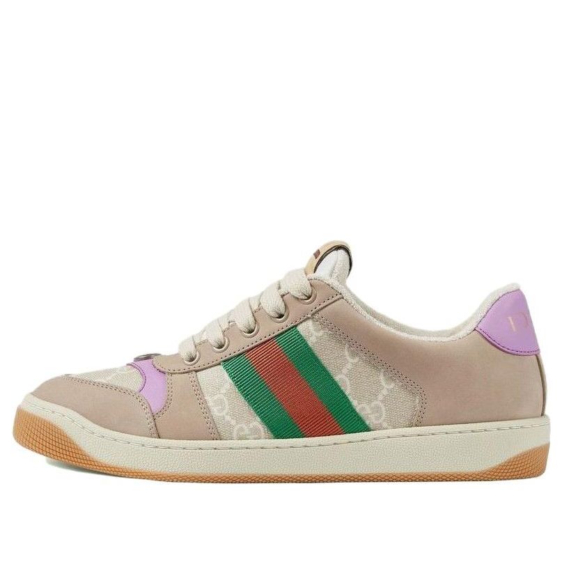 (WMNS) Gucci Screener GG sneaker 'Beige Lilac' 705051-UULG0-9683