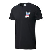 PUMA Sport Printed Short Sleeve TEE Black 599430-01