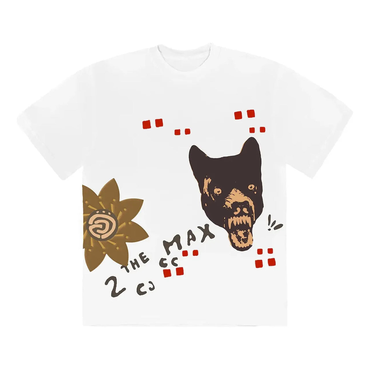 Travis Scott Cactus Jack Wolf T-shirt 'White' CJAM-SS03_M