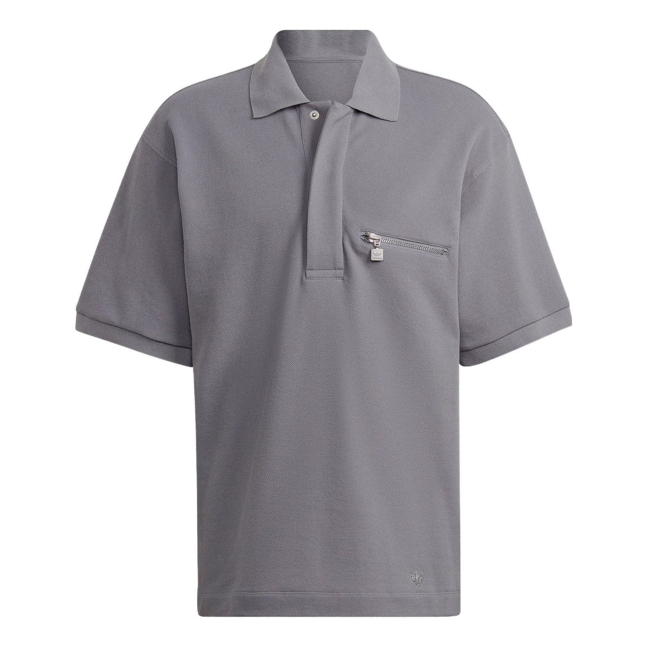 adidas Originals x Blue Version Polo Shirt 'Light Gray' HM2346