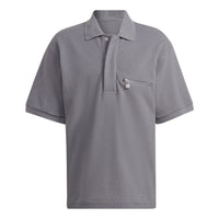 adidas Originals x Blue Version Polo Shirt 'Light Gray' HM2346