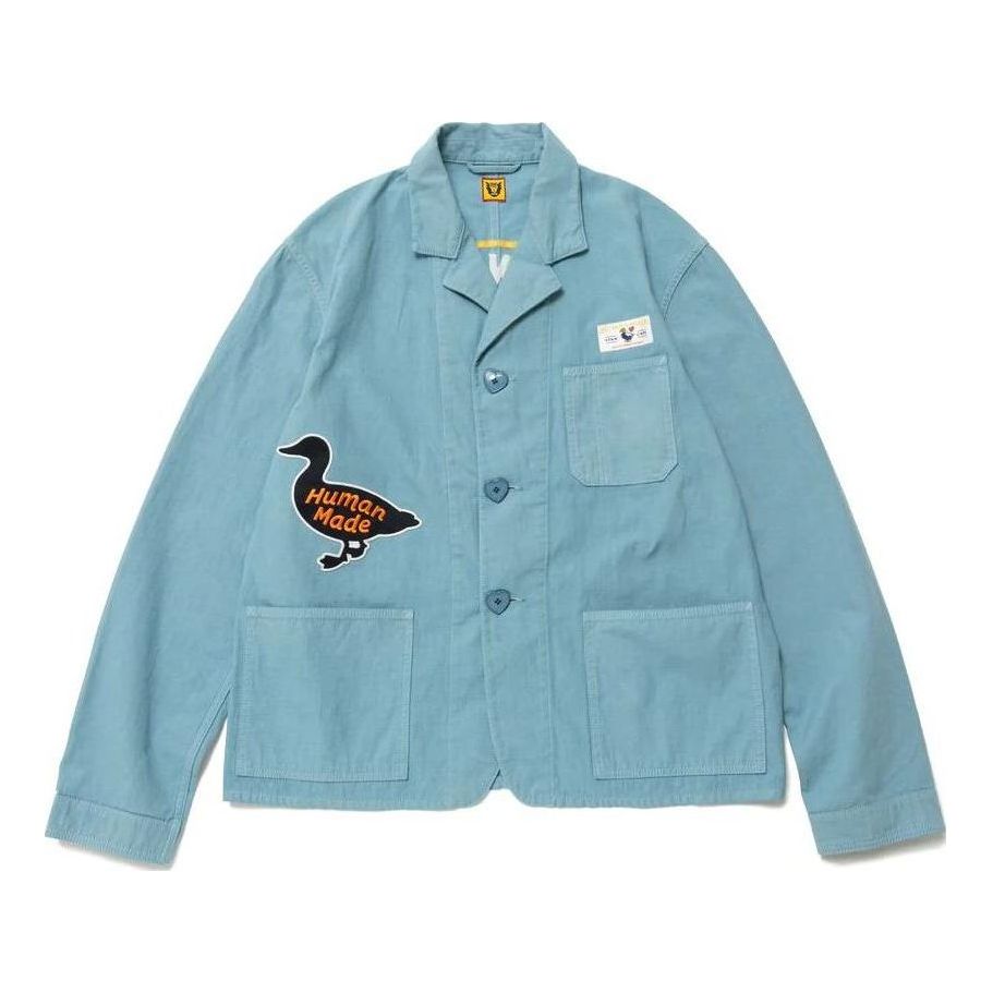HUMAN MADE Factory Jacket 'Blue' HM25JK018