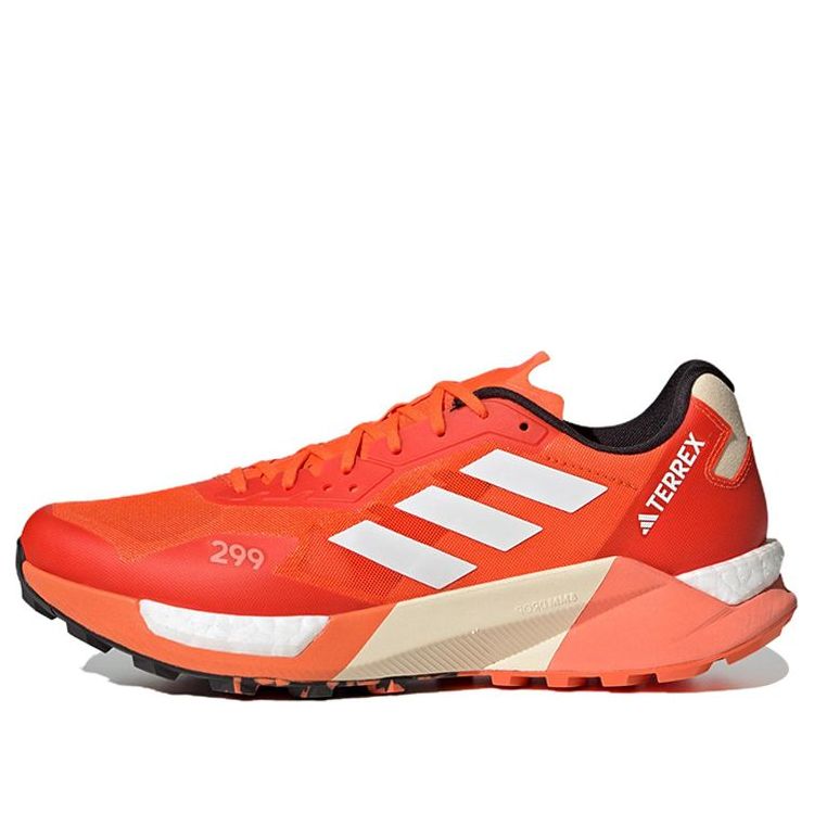 adidas Terrex Agravic Ultra Trail 'Orange White' HR1081