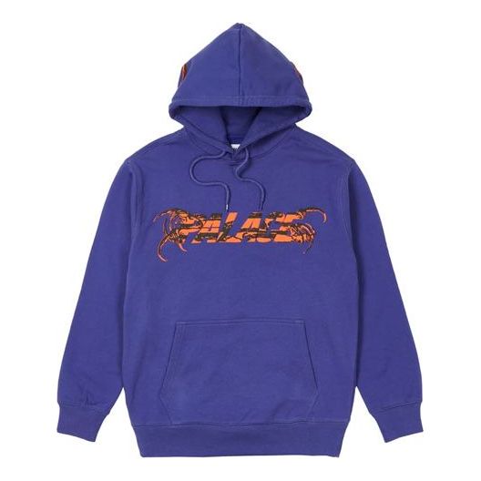 PALACE Tri-me Hood Purple Yellow Triangle Print Purple P20CS162