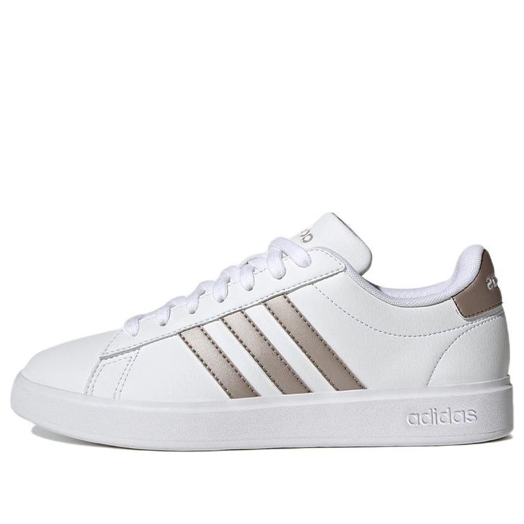 (WMNS) adidas Grand Court Cloudfoam Lifestyle Court Comfort Shoes 'White Platinum Metallic' GW9215