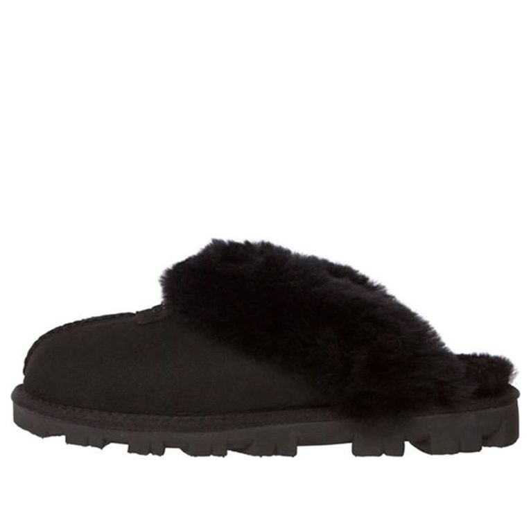 (WMNS) UGG Coquette Slipper One Pedal Black Slippers 5125-BLK