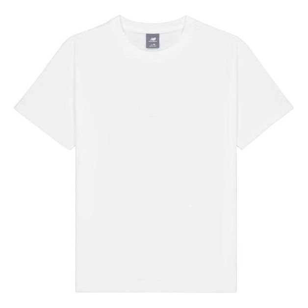 New Balance Embroidery Logo T-Shirt 'White' AMT41653-WT