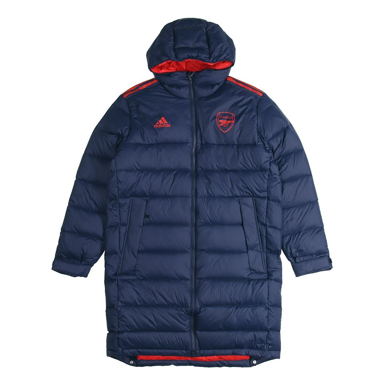 adidas Real Madrid Arsenal Soccer/Football Down Jacket Navy Blue FQ4109