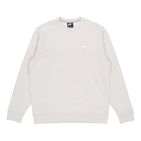 Nike Fleece Solid Color Fleece Lined Stay Warm Pullover light grey 916609-072