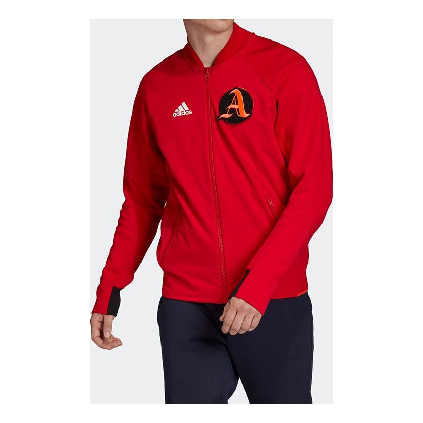 Men's adidas Sports Stylish Jacket Red FI4681