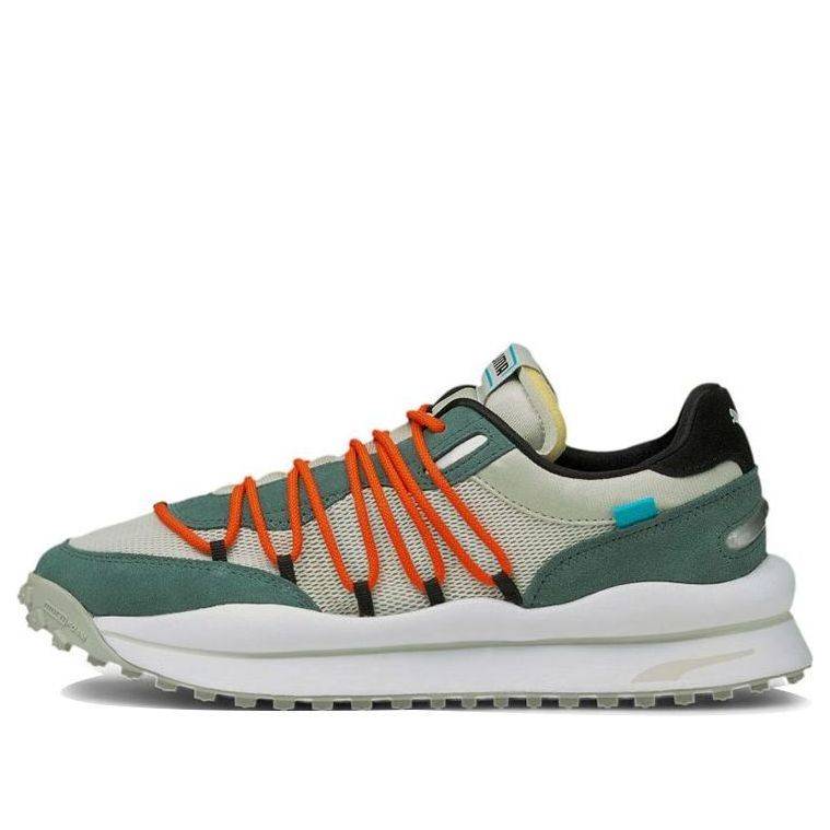 PUMA Lace Rider Pop Low Top Grey 375957-02