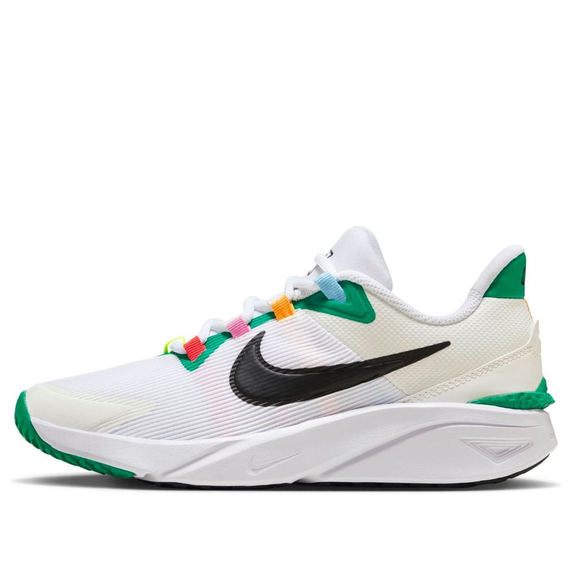 (GS) Nike Star Runner 4 Next Nature 'White Green Black' HM5636-101