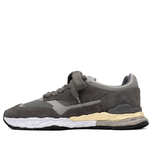 Maison MIHARA YASUHIRO GEORGE OG Sole Mix Material Low-top Sneaker 'Grey' A10FW701-GRY