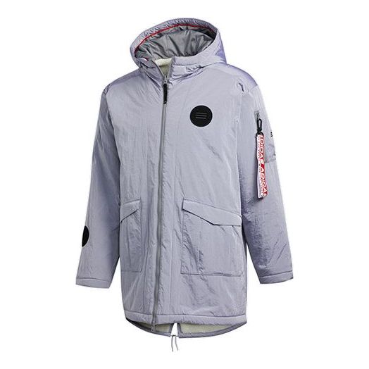 adidas CNY Jkt JC Hoodie Jacket For Men Grey FU6227