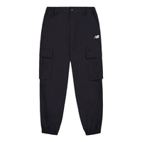 New Balance NB Small Logo Woven Track Pants 'Black' NTE22071-BK