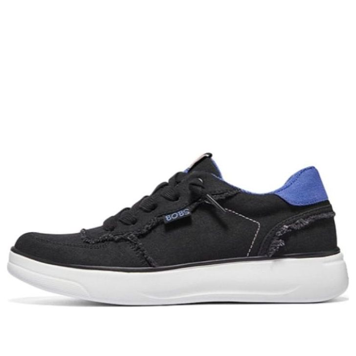 (WMNS) Skechers Sport Trainers 'Black Blue' 114421-BKMT