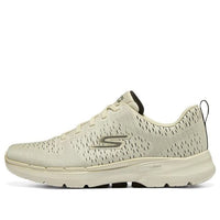 (WMNS) Skechers Go Walk 6 'Natural Black' 124524-NTBK