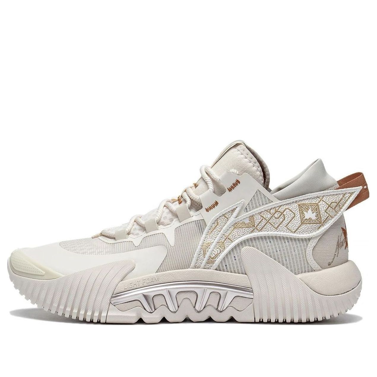 Li-Ning BadFive 2 Low 'White Beige' ABFR005-13