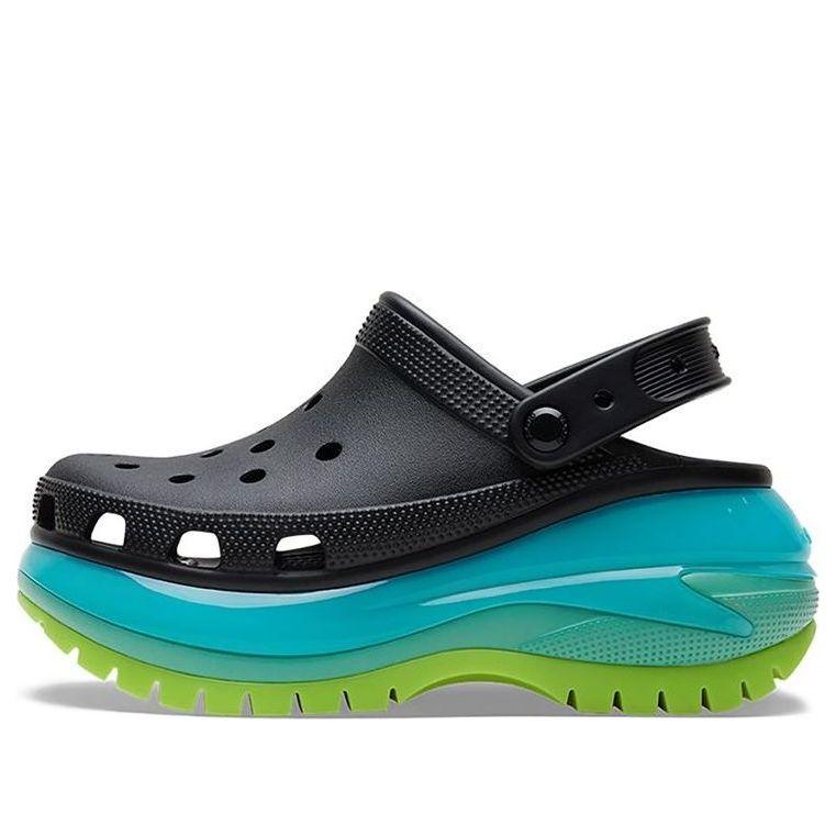 Crocs Mega Crush Clogs 'Black Multi' 207988-0C4